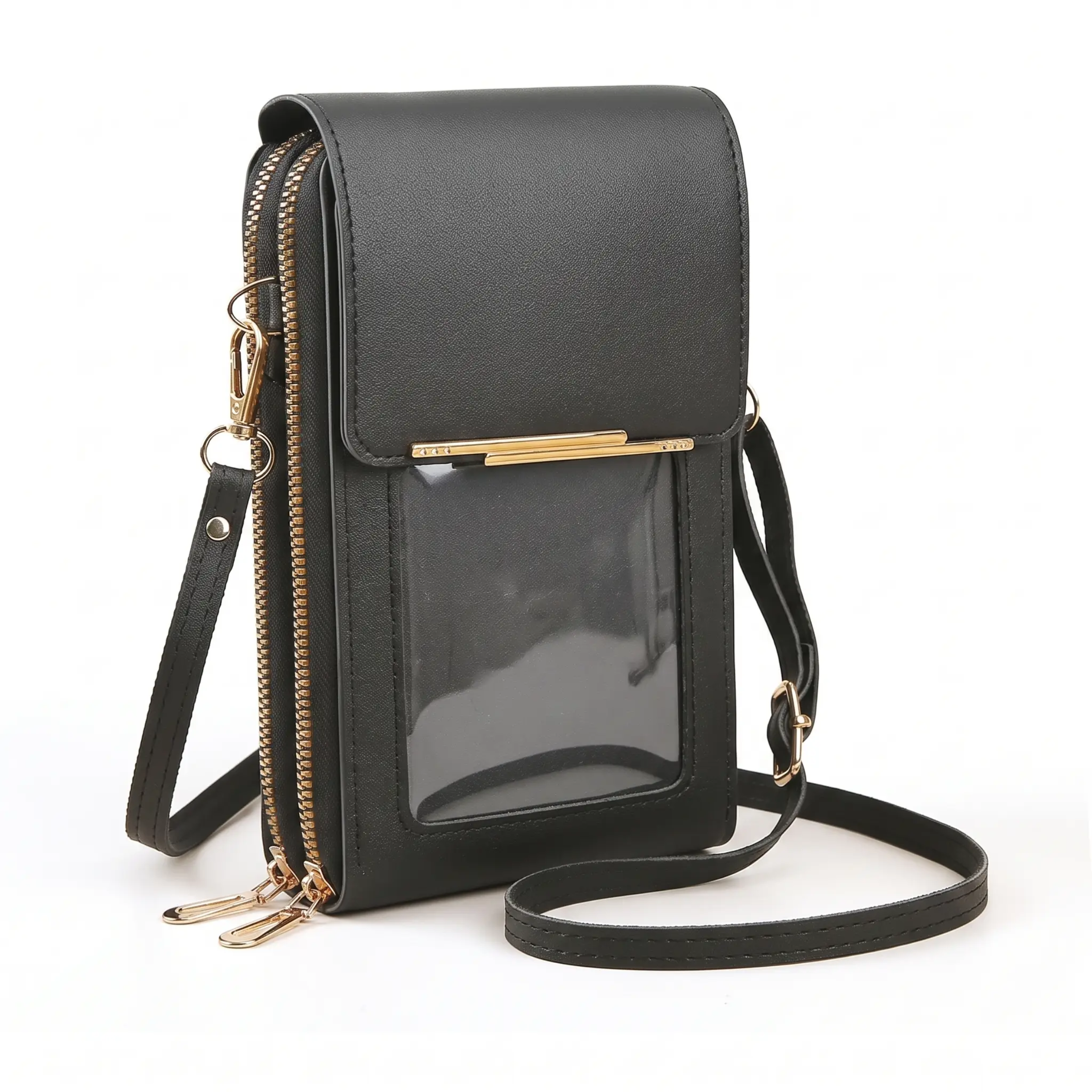 RFID Anti-Theft Phone Wallet Crossbody Bag Secure Travel - Image 18