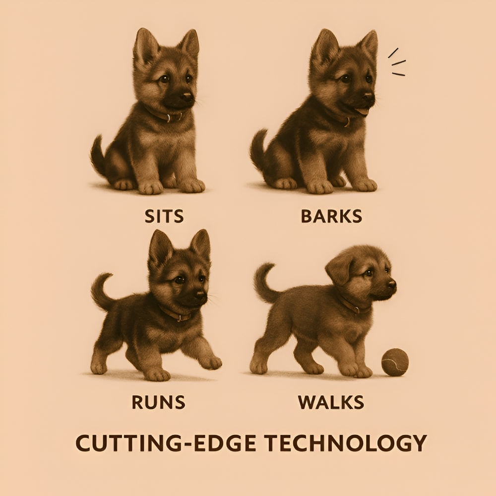 Robot Dog Toy Interactive Walking Barking Action - Image 5