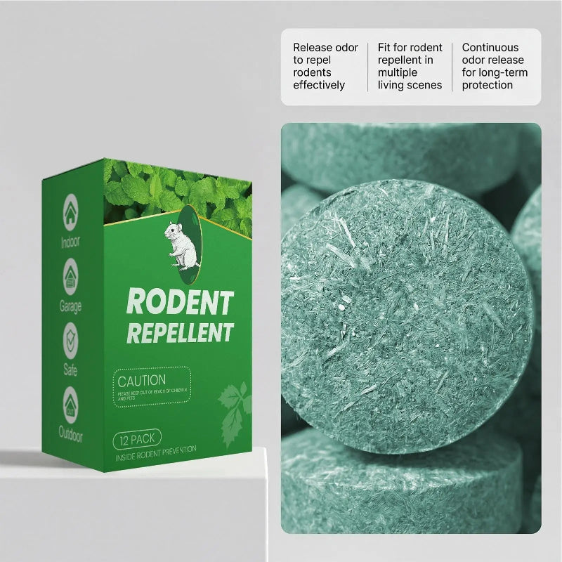Rodent Repellent Balls Peppermint Oil Natural Pest Control 12 Pack - Image 6