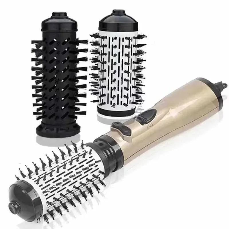 Rotating Hair Dryer Brush 2-In-1 Volumizing Styling Tool - Image 3