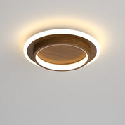Round LED Ceiling Fixture Hallway Modern Metal Design - Image 15