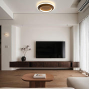 Round LED Ceiling Fixture Hallway Modern Metal Design - Image 17