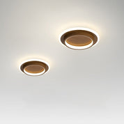Round LED Ceiling Fixture Hallway Modern Metal Design - Image 18