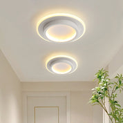 Round LED Ceiling Fixture Hallway Modern Metal Design - Image 19