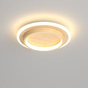 Round LED Ceiling Fixture Hallway Modern Metal Design - Image 22