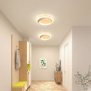 Round LED Ceiling Fixture Hallway Modern Metal Design - Image 23