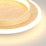 Round LED Ceiling Fixture Hallway Modern Metal Design - Image 25