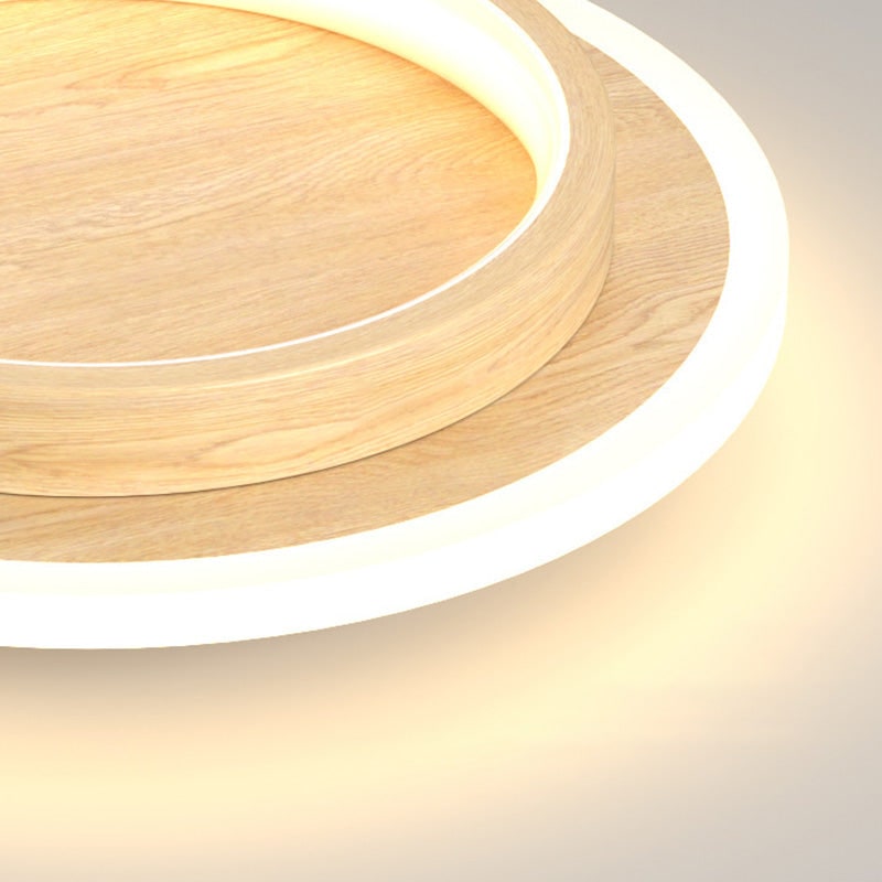 Round LED Ceiling Fixture Hallway Modern Metal Design - Image 25