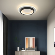 Round LED Ceiling Fixture Hallway Modern Metal Design - Image 9