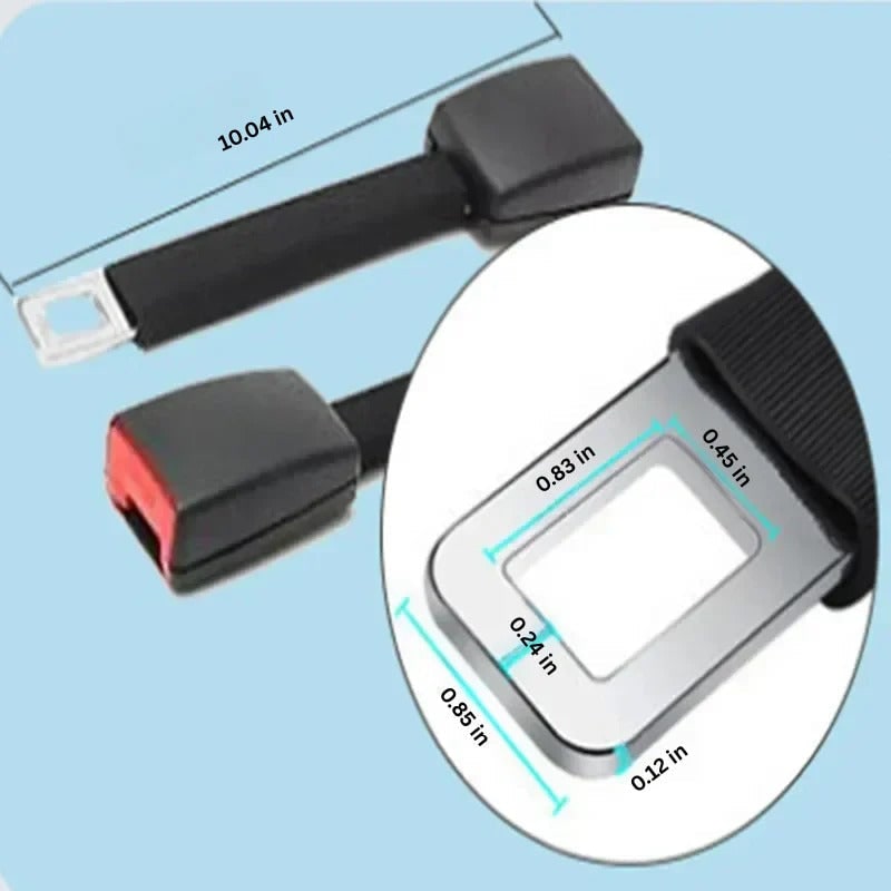 Seat Belt Extender 11-Inch Rigid Stem Easy Access - Image 6