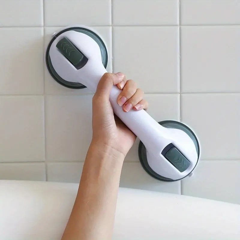 Secure Grab Bar Bathroom Safety Suction Handle Stability - Image 1
