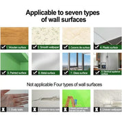Shatterproof Adhesive Mirror Sheets Home Decor and Diy Projects - Image 3
