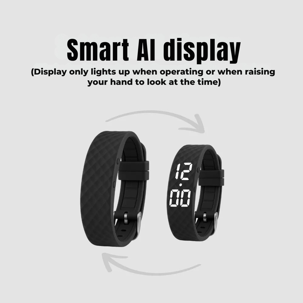 Silent Wake-Up Alarm Band Adjustable Vibration Intensity - Image 2