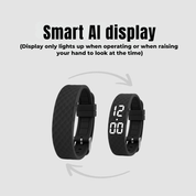 Silent Wake-Up Alarm Band Adjustable Vibration Intensity - Image 2