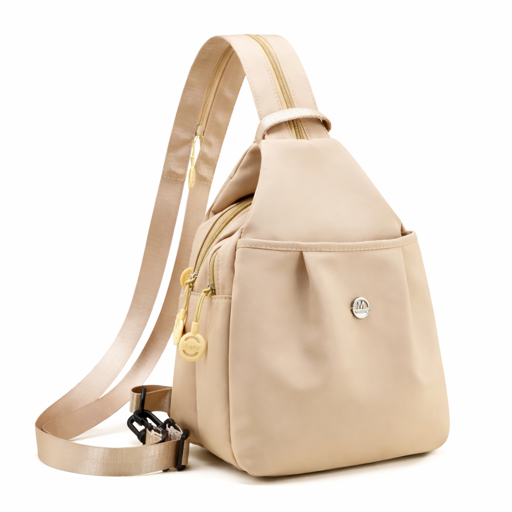 Sling Backpack Stylish Crossbody Bag Lightweight Nylon - Image 3