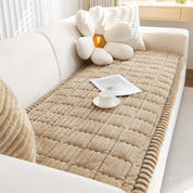Sofa Cover Couch Cover Plush Pleated Edge Stretch Slipcover - Image 4