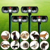 Solar Animal Pest Repeller Infrared Motion Activated Garden Device - Image 2
