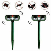 Solar Animal Pest Repeller Infrared Motion Activated Garden Device - Image 3