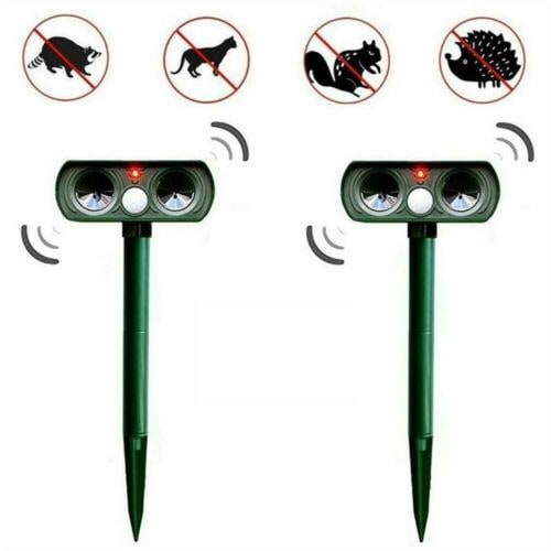 Solar Animal Pest Repeller Infrared Motion Activated Garden Device - Image 3