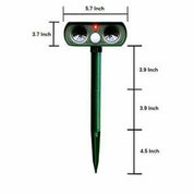 Solar Animal Pest Repeller Infrared Motion Activated Garden Device - Image 6