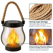 Solar Flickering Flame Effect Outdoor Ambiance - Image 2