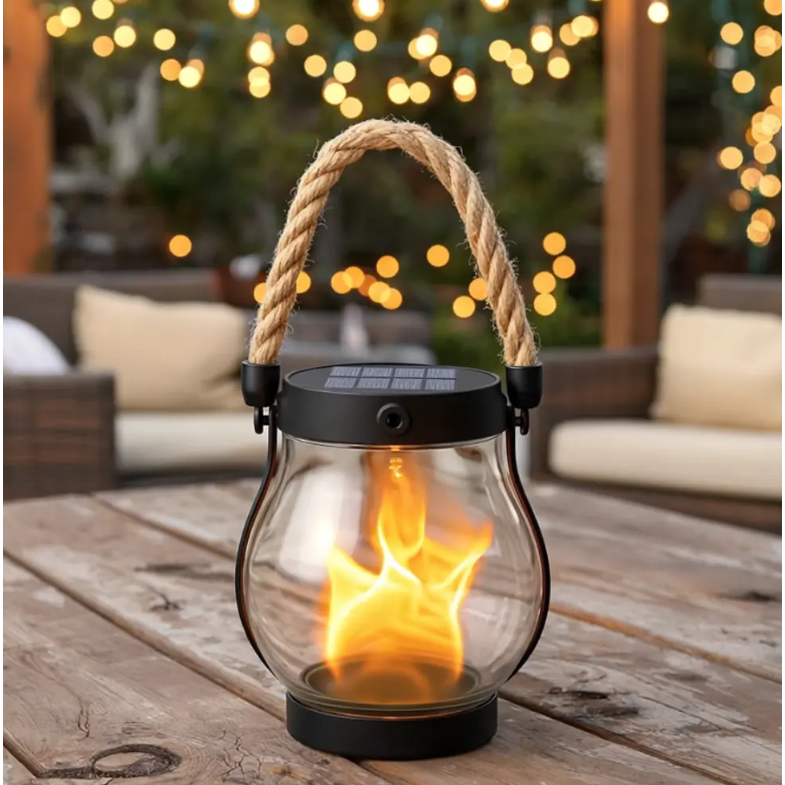 Solar Flickering Flame Effect Outdoor Ambiance - Image 7