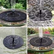 Solar Fountain Pump Backyard Pond Water Feature Decor - Image 3