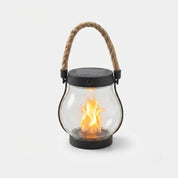 Solar Lantern Flickering Flame Effect Outdoor Lighting - Image 8