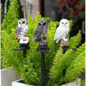 Solar LED Garden Light Outdoor Decor Owl Design Night Illumination - Image 10