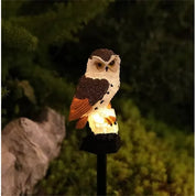 Solar LED Garden Light Outdoor Decor Owl Design Night Illumination - Image 3