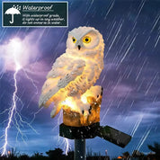 Solar LED Garden Light Outdoor Decor Owl Design Night Illumination - Image 5