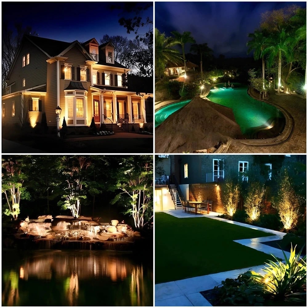 Solar Powered Garden Spotlight Outdoor Lighting and Decoration - Image 18
