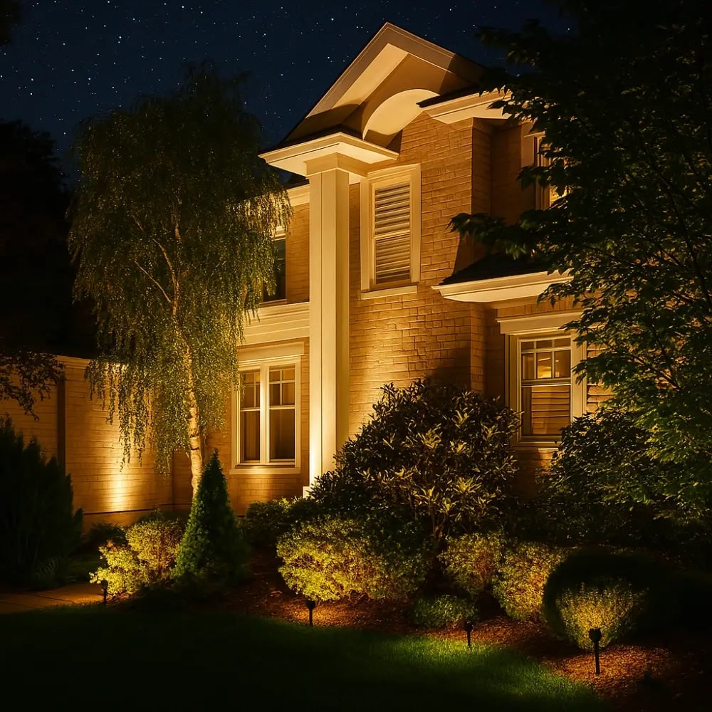 Solar Powered Garden Spotlight Outdoor Lighting and Decoration - Image 6