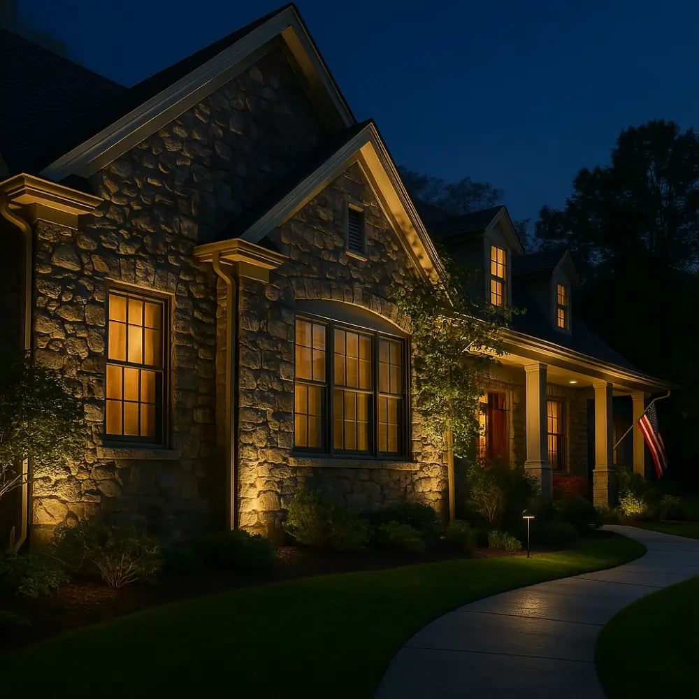 Solar Powered Garden Spotlight Outdoor Lighting and Decoration - Image 8