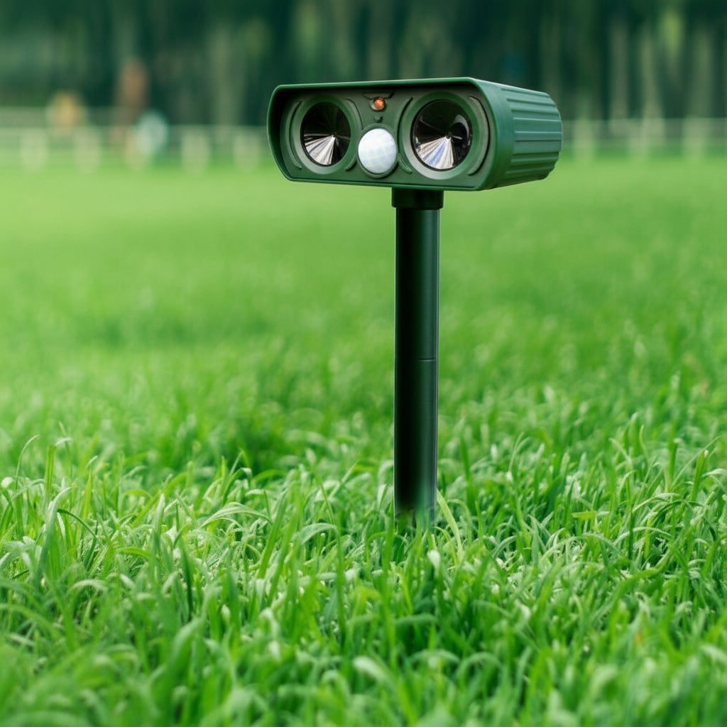 Solar Powered Pest Repeller Outdoor Animal Deterrent Device - Image 3