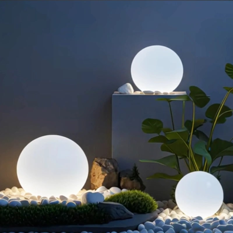 Spherical Outdoor Garden Light Patio Lawn and Pathway Illumination - Image 25
