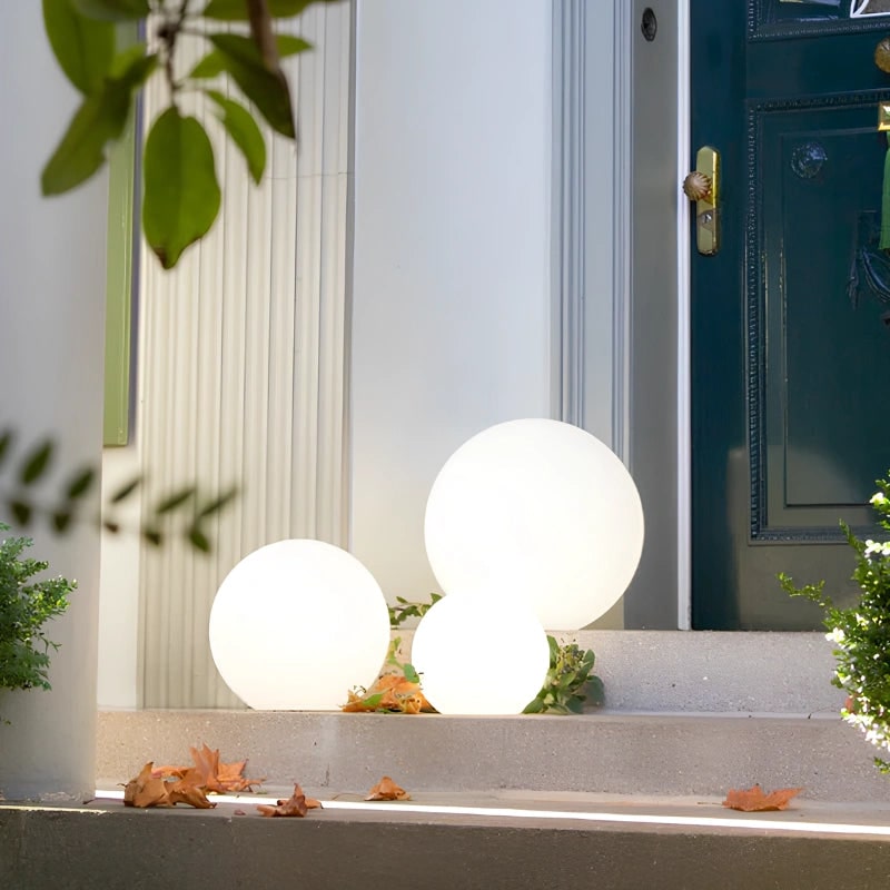 Spherical Outdoor Garden Light Patio Lawn and Pathway Illumination - Image 6