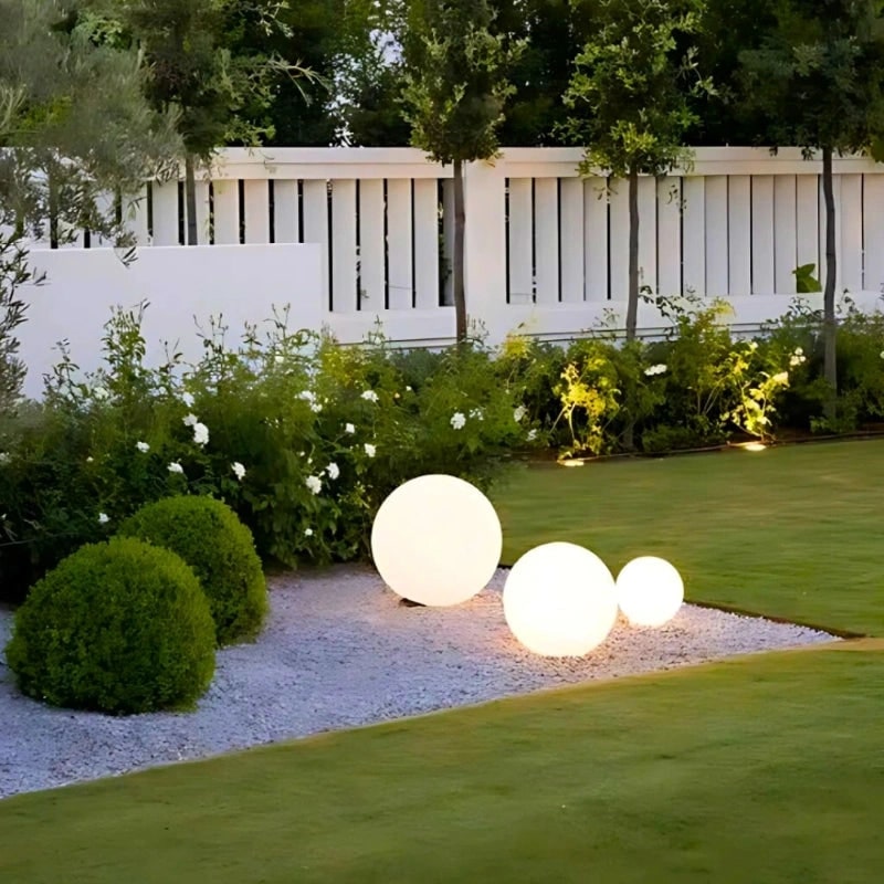Spherical Outdoor Garden Light Patio Lawn and Pathway Illumination - Image 7