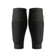 Sports Shin Guards Skiing and Football Protective Gear Black - Image 1