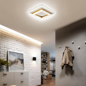 Square LED Ceiling Fixture Hallway Modern Design Trim - Image 15