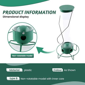 Squirrel Proof Bird Feeder Durable Design Outdoor Use - Image 6