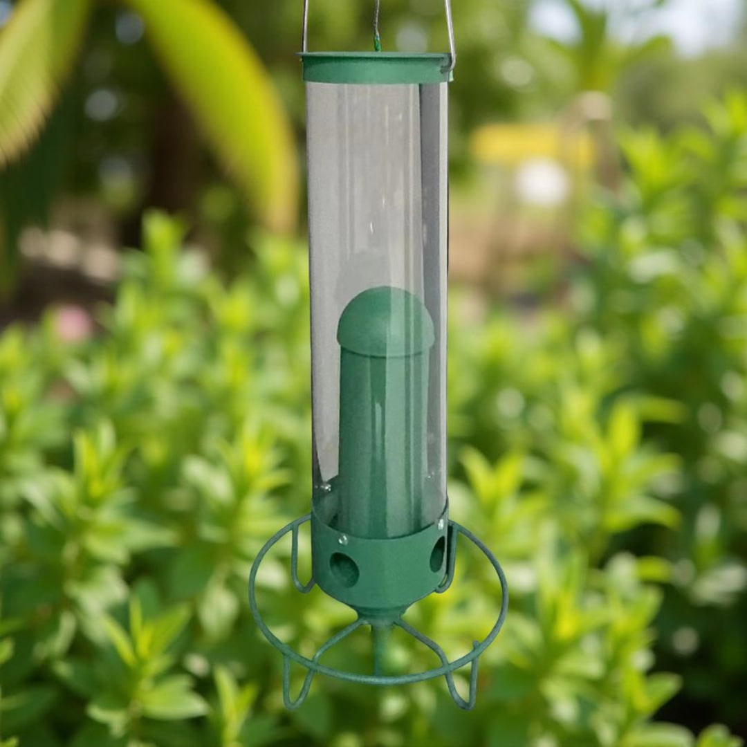 Squirrel Proof Bird Feeder Hanging Outdoor Garden Decor - Image 5