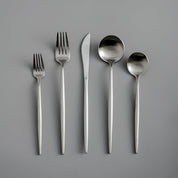 Stainless Steel Flatware Set Modern Dining Modern Flatware Set - Image 4