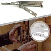 Stainless Steel Key Decoder Tool Lock Picking and Decoding - Image 5
