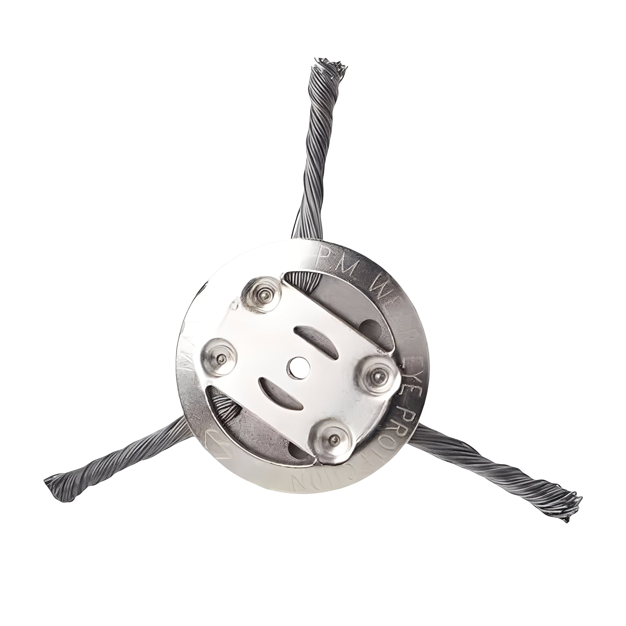 Steel Wire Trimmer Head Rust Removal and Lawn Care Cleaning - Image 1