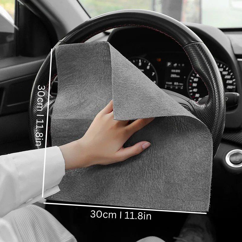 Streak-Free Cleaning Cloths Home and Auto Use 11.8 X 11.8 - Image 2