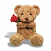 Stuffed Animal Plush Teddy Bear Cute Gift Rose Valentine - Image 1