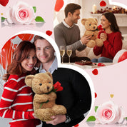 Stuffed Animal Plush Teddy Bear Cute Gift Rose Valentine - Image 6