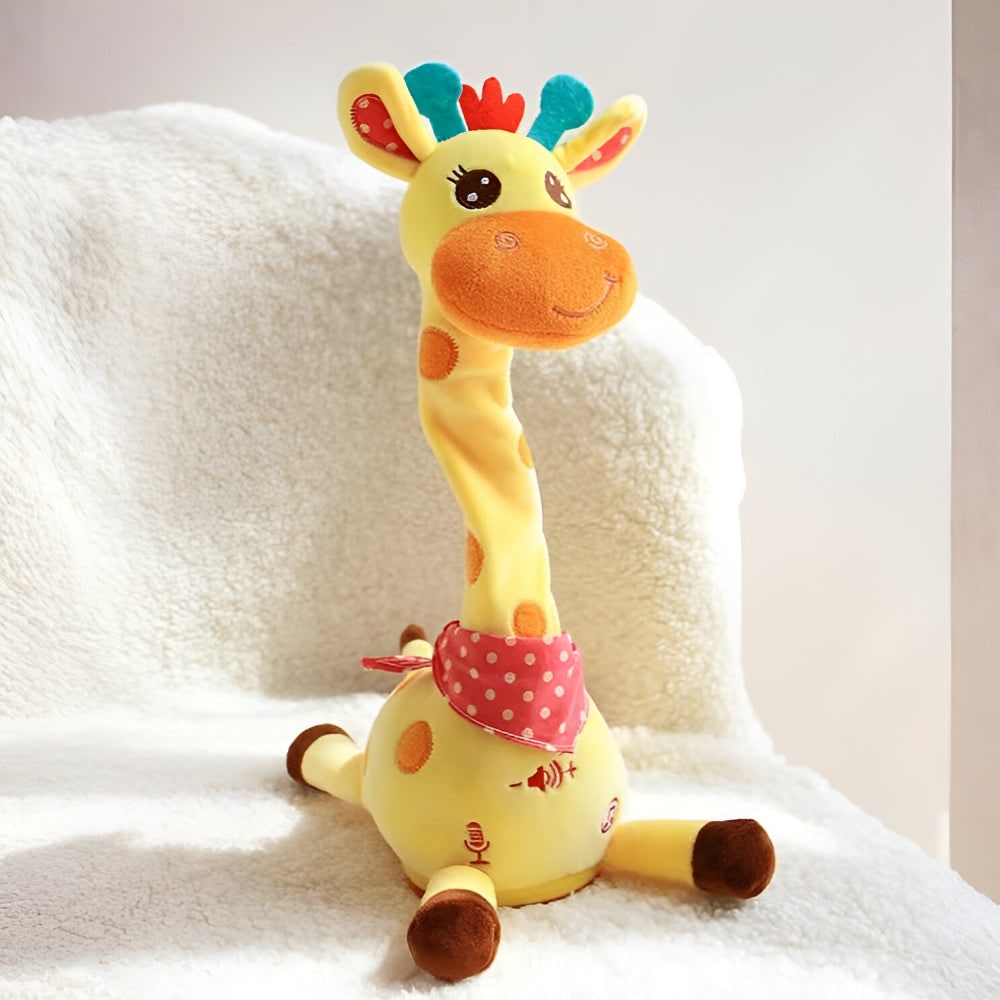 Stuffed Animal Plush Toy Cute Plush Interactive Giraffe - Image 2