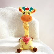 Stuffed Animal Plush Toy Cute Plush Interactive Giraffe - Image 4